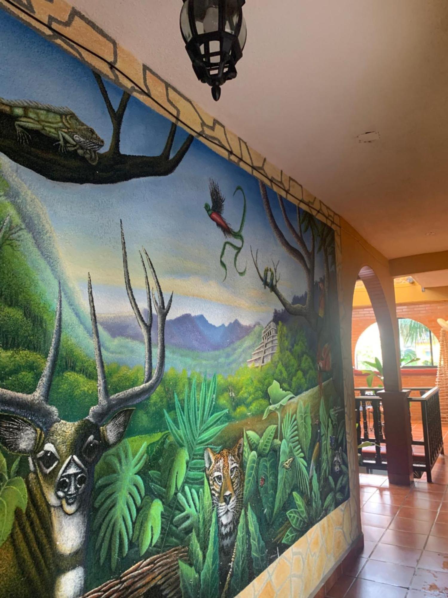 Posada Aguila Real ปาเลงเก ภายนอก รูปภาพ
